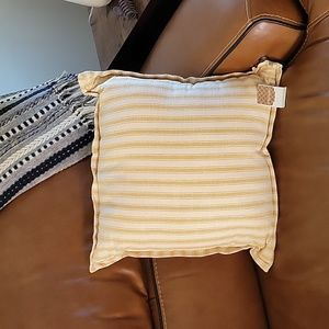 Kirkland's Pillow Gold Striped NWT